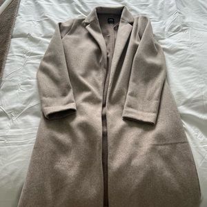 Zara beige long coat